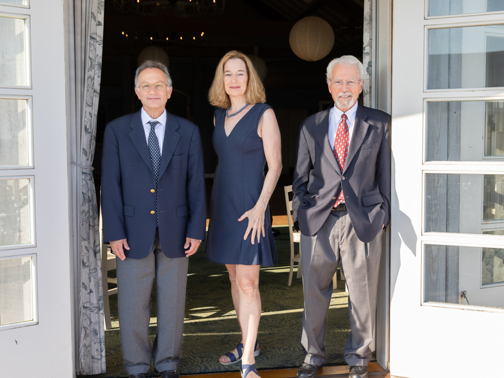 Tom Charlap, Debbie Sullivan and Paul Mason of The Dunes Trio at the Dunes Club