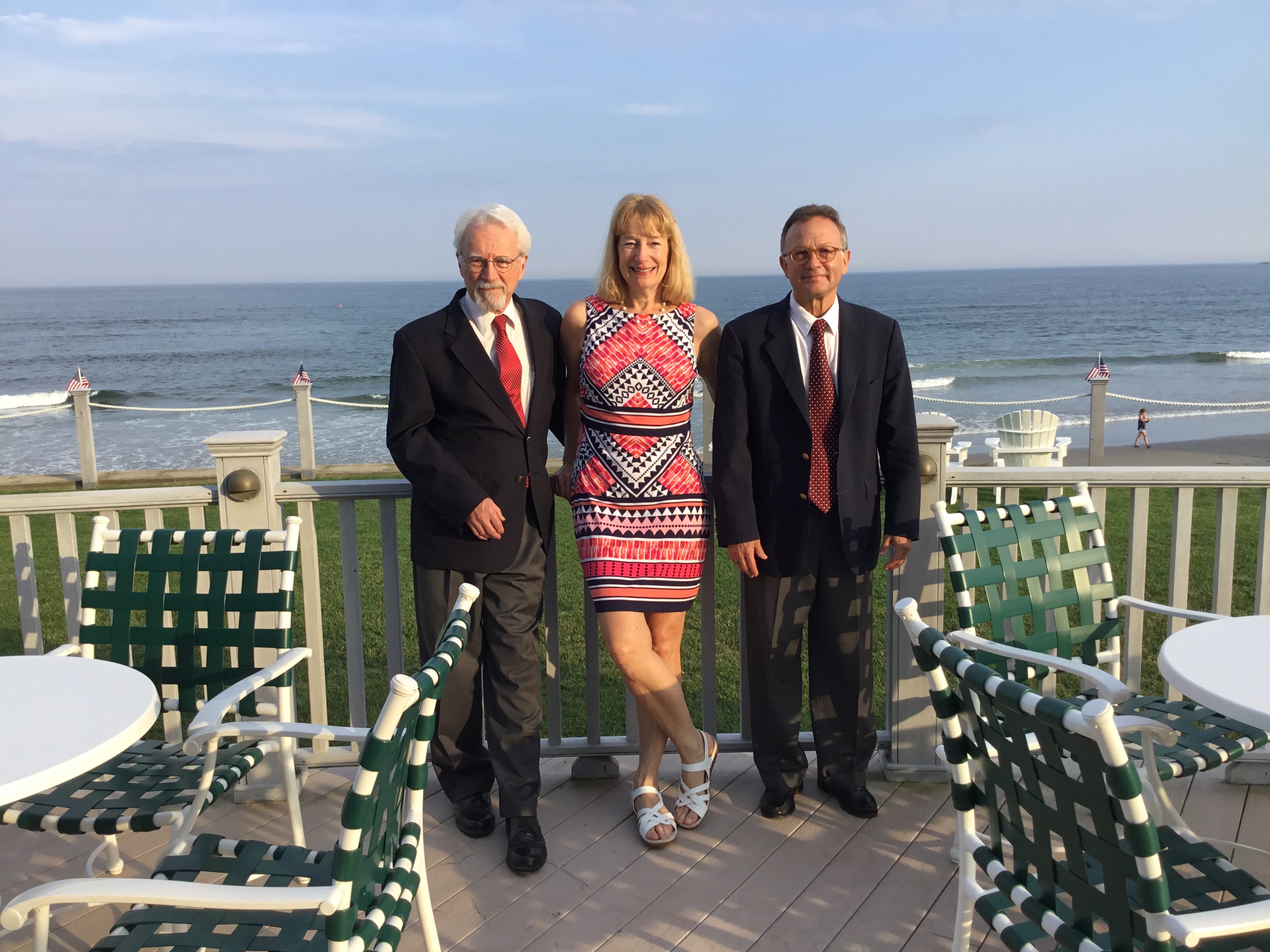 The Dunes Trio overlooking the ocean in Narragansett