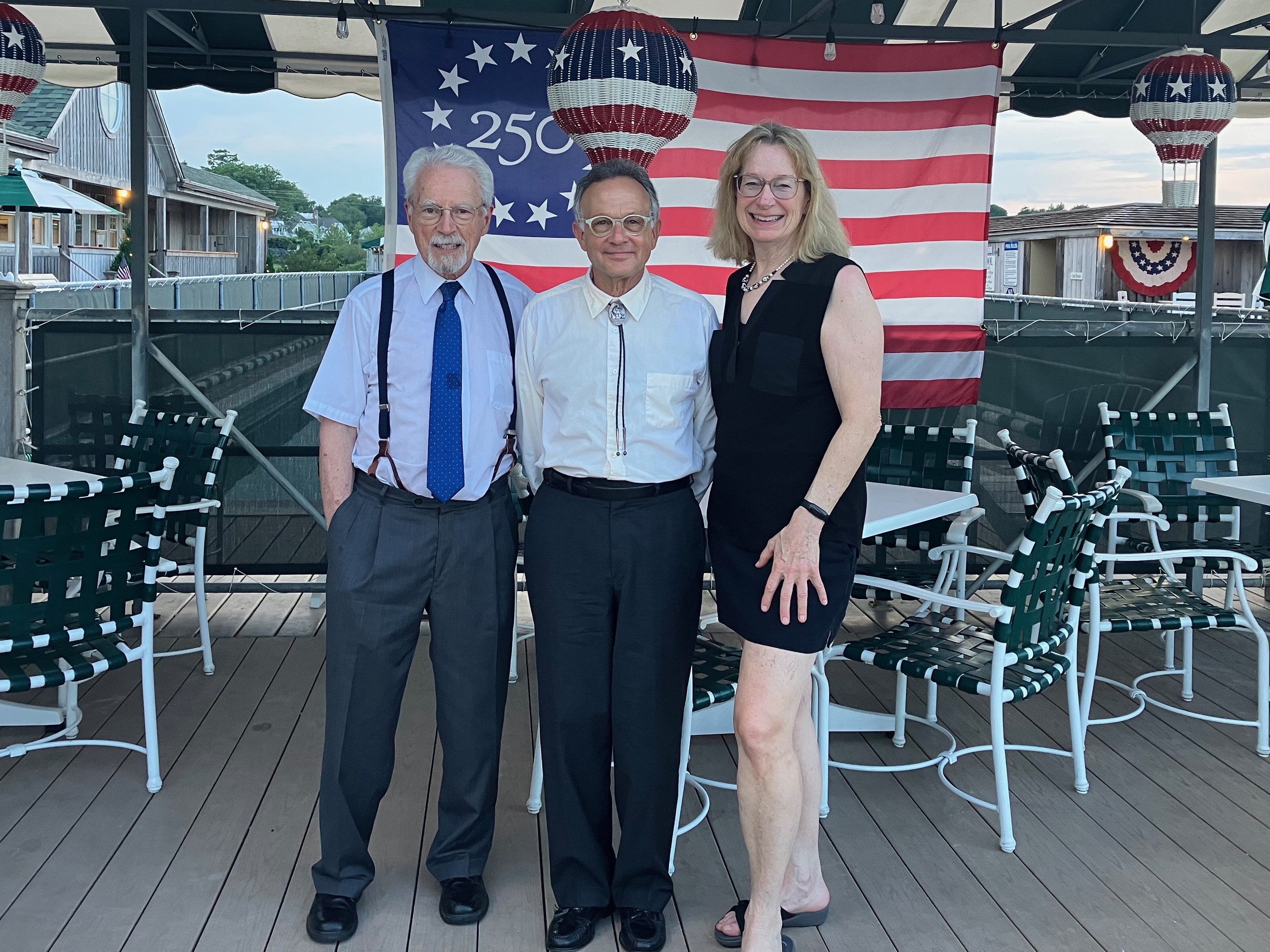 The Dunes Trio together at the Dunes Club